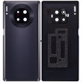 Back cover Glass With Camera Lens Compatible For Huawei Mate 30 Pro (Black)