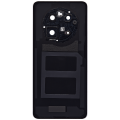 Back cover Glass With Camera Lens Compatible For Huawei Mate 40 (Black)