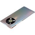Back cover Glass With Camera Lens Compatible For Huawei Mate 40 Pro (Mystic Silver)