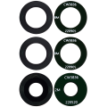 Back Camera Lens (Glass Only) With Adhesive Compatible For Motorola Moto G60S (XT2133 / 2021) (3 Piece Set)