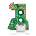 Micro USB Charging Port Board With 12-Pin Flex Cable for PlayStation 4 Controllers (Version 4: JDS-040)