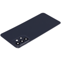 Back cover Glass Compatible For Samsung Galaxy A23 (A235 / 2022) (Aftermarket Plus) (Black)