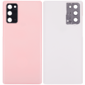 Back cover Glass With Camera Lens Compatible For Samsung Galaxy Note 20 5G (No Logo) (Aftermarket Plus) (Aura Pink)