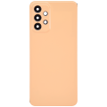 Back cover Glass Compatible For Samsung Galaxy A23 (A235 / 2022) (Aftermarket Plus) (Peach)