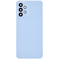 Back cover Glass Compatible For Samsung Galaxy A23 (A235 / 2022) (Aftermarket Plus) (Blue)