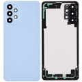 Back cover Glass Compatible For Samsung Galaxy A23 (A235 / 2022) (Aftermarket Plus) (Blue)
