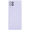 Back cover Glass With Camera Lens Compatible For Samsung Galaxy A22 4G (A225 / 2021) (Aftermarket Plus) (Violet)