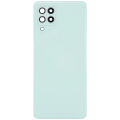 Back cover Glass With Camera Lens Compatible For Samsung Galaxy A22 4G (A225 / 2021) (Aftermarket Plus) (Mint)