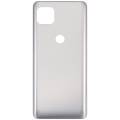 Back cover Glass Compatible For Motorola Moto One 5G Ace (XT2113-1/2 / 2021) (Frosted Silver)