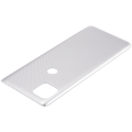 Back cover Glass Compatible For Motorola Moto One 5G Ace (XT2113-1/2 / 2021) (Frosted Silver)