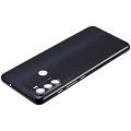 Back Cover Compatible For Motorola Moto G60 (XT2135-1 / 2021) (Black)