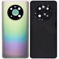 Back cover Glass With Camera Lens Compatible For Huawei Mate 40 (Silver)