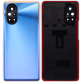 Back cover Glass With Camera Lens Compatible For Huawei Nova 8 (Blue)