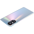 Back cover Glass With Camera Lens Compatible For Huawei Nova 8 (Silver)