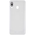 Back cover Glass With Camera Lens Compatible For Samsung Galaxy A20 (A205 / 2019) (Aftermarket Plus) (White)