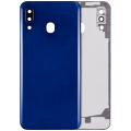 Back Cover With Camera Lens Compatible For Samsung Galaxy A20 (A205 / 2019) (Aftermarket Plus) (Blue)