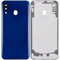 Back Cover With Camera Lens Compatible For Samsung Galaxy A20 (A205 / 2019) (Aftermarket Plus) (Blue)