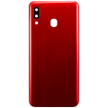 Back Cover With Camera Lens Compatible For Samsung Galaxy A30 (A305 / 2019) (Aftermarket Plus) (Red)
