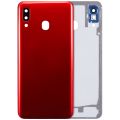 Back Cover With Camera Lens Compatible For Samsung Galaxy A30 (A305 / 2019) (Aftermarket Plus) (Red)