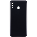 Back Cover With Camera Lens Compatible For Samsung Galaxy A30 (A305 / 2019) (Aftermarket Plus) (Black)
