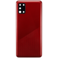 Back Cover With Camera Lens Compatible For Samsung Galaxy A31 (A315 / 2020) (Aftermarket Plus) (Prism Crush Red)