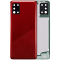 Back Cover With Camera Lens Compatible For Samsung Galaxy A31 (A315 / 2020) (Aftermarket Plus) (Prism Crush Red)