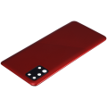 Back Cover With Camera Lens Compatible For Samsung Galaxy A31 (A315 / 2020) (Aftermarket Plus) (Prism Crush Red)