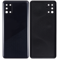 Back cover Glass With Camera Lens Compatible For Samsung Galaxy A31 (A315 / 2020) (Aftermarket Plus) (Prism Crush Black)