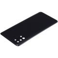 Back cover Glass With Camera Lens Compatible For Samsung Galaxy A31 (A315 / 2020) (Aftermarket Plus) (Prism Crush Black)