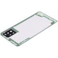 Back cover Glass With Camera Lens Compatible For Samsung Galaxy A51 4G (A515 / 2019) (Aftermarket Plus) (Prism Crush White)