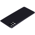 Back cover Glass With Camera Lens Compatible For Samsung Galaxy A51 4G (A515 / 2019) (Aftermarket Plus) (Prism Crush Black)
