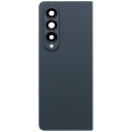 Back Cover Glass With Camera Lens Compatible For Samsung Galaxy Z Fold 4 (F936) (Graygreen)