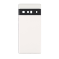 Back Housing Compatible For Google Pixel 6 Pro (Used OEM Pull: Grade A) (Cloudy White)