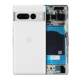 Back Housing Compatible For Google Pixel 7 Pro (Genuine OEM) (Snow)