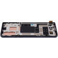 OLED Assembly With Frame Compatible For OnePlus 9 (North American Version) (Aftermarket Plus) (Astral Black)