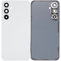 Back Cover Glass With Camera Lens Compatible For Samsung Galaxy A54 5G (A546 / 2023) (Aftermarket Plus) (White)