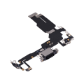 Charging Port Flex Cable Compatible For iPhone 15 (Premium) (Black)