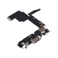 Charging Port Flex Cable Compatible For iPhone 15 Pro (Premium) (Natural Titanium)