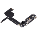 Charging Port Flex Cable Compatible For iPhone 15 Pro (Premium) (Black Titanium)