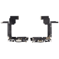 Charging Port Flex Cable Compatible For iPhone 15 Pro Max (Premium) (Black Titanium)