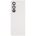 Back Cover Glass With Camera Lens Compatible For Samsung Galaxy Z Fold 5 5G (F946) (Cream)