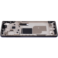 OLED Assembly With Frame Compatible For Motorola Moto Edge Plus 5G UW (2022) / Edge 30 Pro (XT2201-1/4) (Refurbished) (Cosmos Blue)