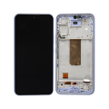 OLED Assembly With Frame Compatible For Samsung Galaxy A54 5G (A546 / 2023) (US & International Version) (Service Pack) (Violet)