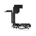 Charging Port Flex Cable Compatible For iPhone 15 Pro (Premium) (Blue Titanium)