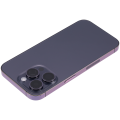 Back Housing W/ Small Parts For iPhone 14 Pro (US Version) (Aftermarket Plus) (Deep Purple)