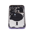 Back Housing W/ Small Parts For iPhone 14 Pro (US Version) (Aftermarket Plus) (Deep Purple)