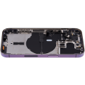 Back Housing W/ Small Parts For iPhone 14 Pro (US Version) (Aftermarket Plus) (Deep Purple)