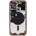 Back Housing W/ Small Parts For iPhone 14 Pro (US Version) (Aftermarket Plus) (Gold)