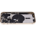 Back Housing W/ Small Parts For iPhone 14 Pro (US Version) (Aftermarket Plus) (Gold)