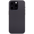 Back Housing W/ Small Parts For iPhone 14 Pro (US Version) (Aftermarket Plus) (Space Black)